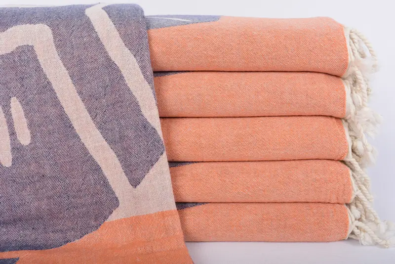 Handmade Gift, Fringed Turkish towel for poolside, Luxury towel, Bridal Gifts, 70x40 Cotton Carretta Patterned Towel, Custom Wedding Gift