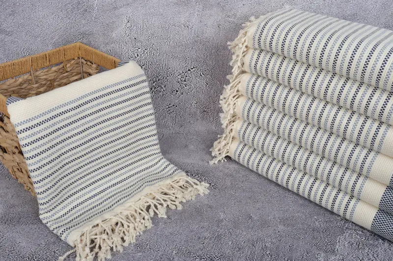 70x40 Cotton Geometric Towel, Pool Towels, Bridesmaid Gift Towel, Handmade Turkish hammam towel, Custom Towel, Bachelorette Favor, Wedding Gift - 3