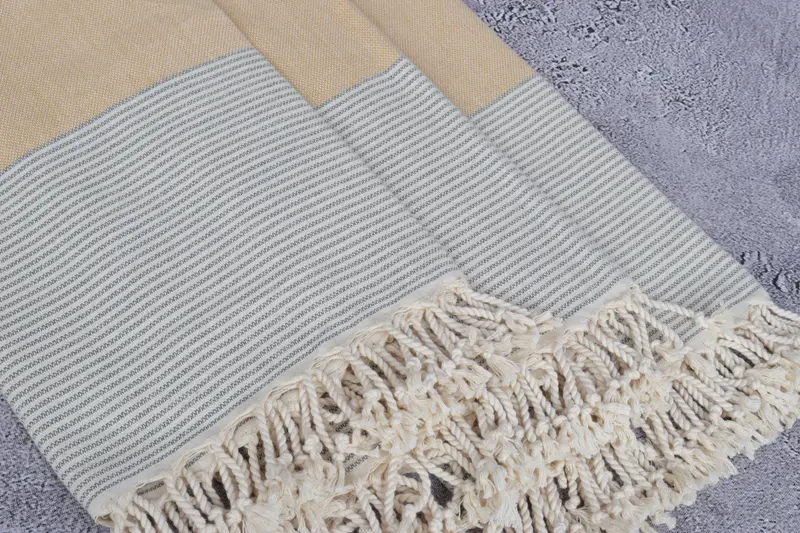 Christmas Favors, Bulk Order Towel, Girl Trip Party Favor, Personalized Wedding Gift, Sand-free towel, Luxury towel, 70x40 Cotton Striped Towel - 5