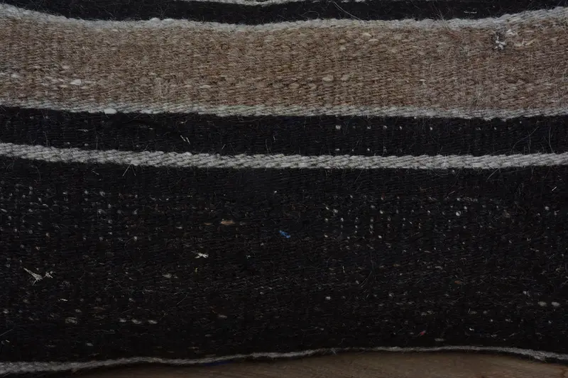 Pillow Cover, Boho Pillow Sham Cover, Pillow for Couch, Kilim Pillow, Turkish Corner Pillow Sham, Farmhouse Pillow Cover, 12x20 Brown Pillow - 3
