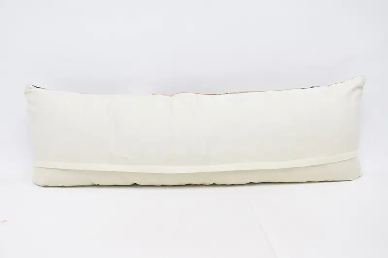 Pillow Cover, Vintage Kilim Throw Pillow, Meditation Pillow Cover, 16x48 Beige Pillow Sham, Antique Pillows, Vintage Kilim Pillow - 6
