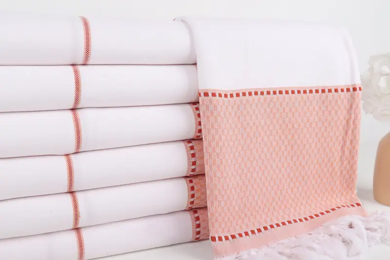 70x40 Cotton Striped Towel, Bachelorette Gifts, Thin and lightweight Turkish peshtemal, Bachelorette Party Decorations, Spa Gift, Peshtemal Towel - 2
