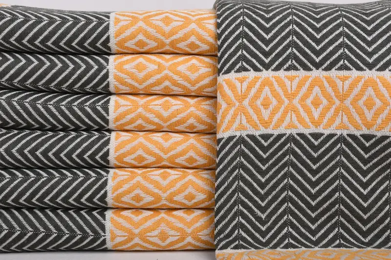 Merry Christmas Gifts, 70x40 Cotton Chevron Towel, Custom Gift, Beach Towel Bulk, Bachelor Towel, Beach Towel Monogram, Peshtemal Towel - 1