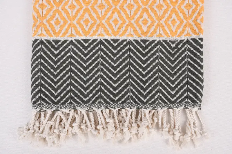 Merry Christmas Gifts, 70x40 Cotton Chevron Towel, Custom Gift, Beach Towel Bulk, Bachelor Towel, Beach Towel Monogram, Peshtemal Towel - 3