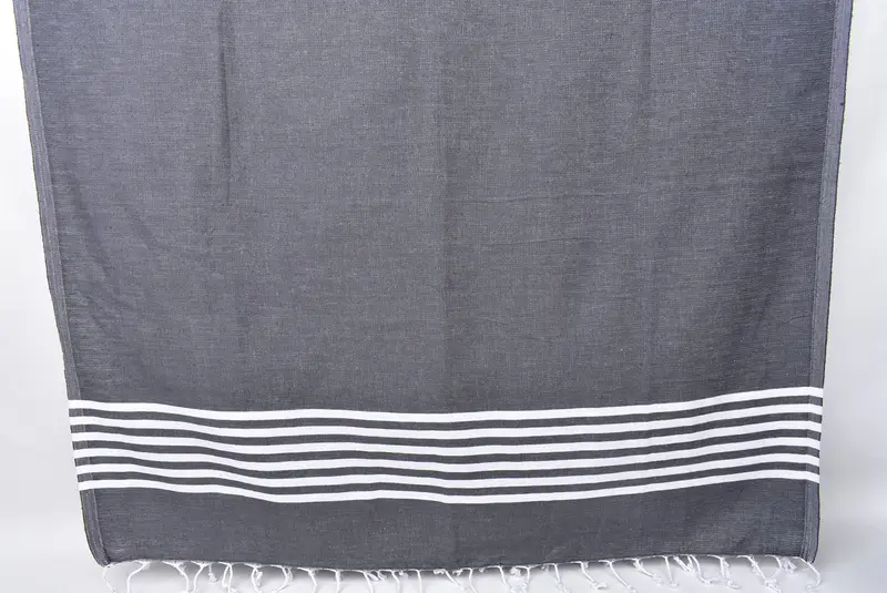 Spa Towel, 70x40 Cotton Striped Towel, Employee Gifts, Personalized Gifts, Organic Towel, Monogrammed Beach Towel, Bridesmaid Gifts, Travel Towel - 8
