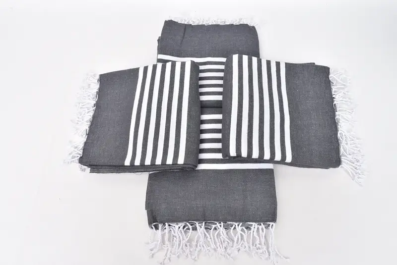 Spa Towel, 70x40 Cotton Striped Towel, Employee Gifts, Personalized Gifts, Organic Towel, Monogrammed Beach Towel, Bridesmaid Gifts, Travel Towel - 6