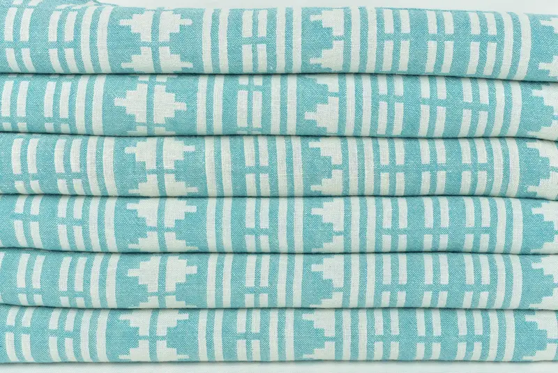Absorbent Turkish towel, Personalized Wedding Gift, 70x40 Linen Kilim Design Towel, Girls Weekend Getaways Ideas, Absorbent towel, Memorial Gift - 4