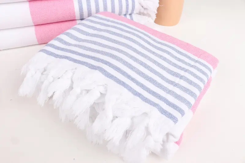 Cotton towel, 68x36 Cotton Striped Terry Towel, Memorial Gift, Custom Wedding Gift From Bridesmaid, Quick-dry towel, Bachelorette Party Gift - 5