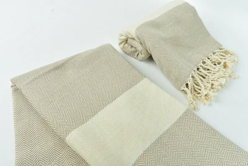 Gift For Boyfriend, Cotton towel, Peshtemal beach towel with unique design, Sand-free towel, 70x40 Cotton Herringbone Towel, Beach Towel Gift - 7