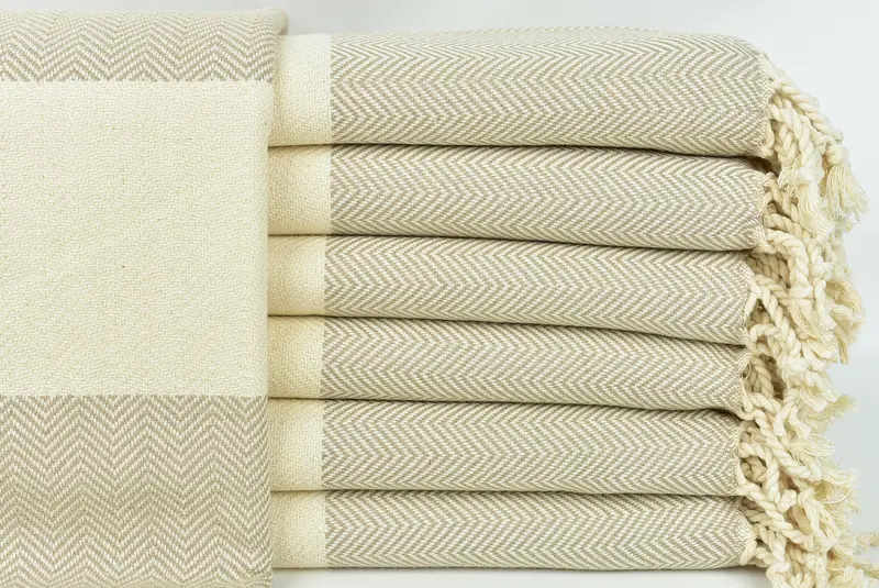 Gift For Boyfriend, Cotton towel, Peshtemal beach towel with unique design, Sand-free towel, 70x40 Cotton Herringbone Towel, Beach Towel Gift - 1