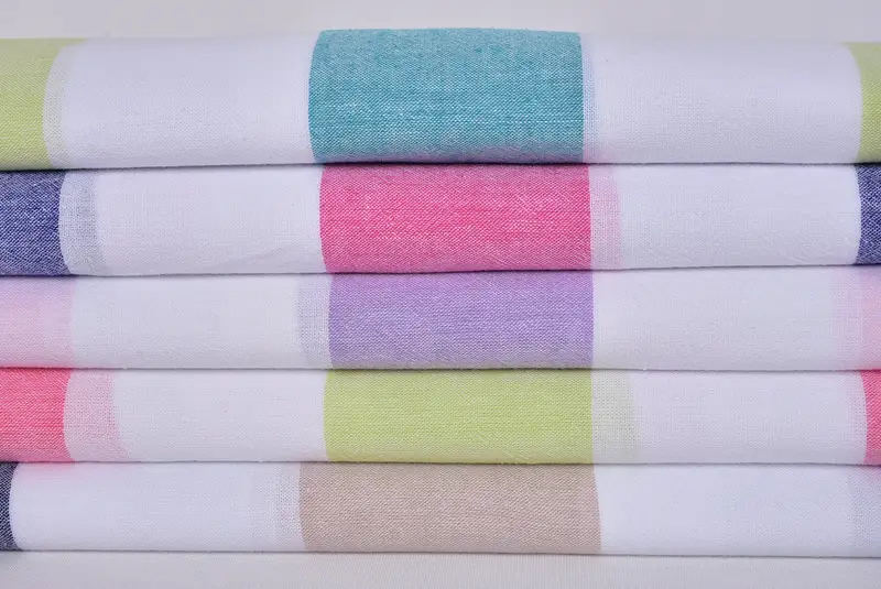 Custom Towel, Gift For Mom, Custom Name Towel, Yoga Towel, Thin towel, Bridesmaid Gifts, Handwoven Turkish bath towel, 70x40 Cotton Striped Towel - 2