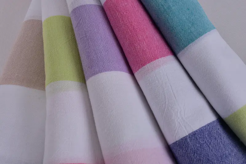 Custom Towel, Gift For Mom, Custom Name Towel, Yoga Towel, Thin towel, Bridesmaid Gifts, Handwoven Turkish bath towel, 70x40 Cotton Striped Towel - 5