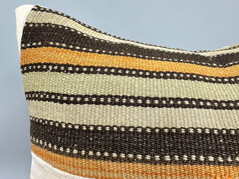 Pillow Case, 18x18 Beige Pillow Cover, Luxury Pillow Sham, Pillow for Sofa, Boho Pillow Sham Cover, Ethnic Pillow Cover Pillow Cover, Turkish Pillow - 5