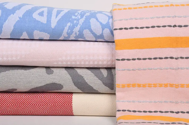 80x60 Cotton Set of 5 Towel, Family Gift Basket, Bridesmaid Gifts, Custom Wedding Gifts, Monogram Blanket, Bachelorette Party Gifts Bridesmaids - 2