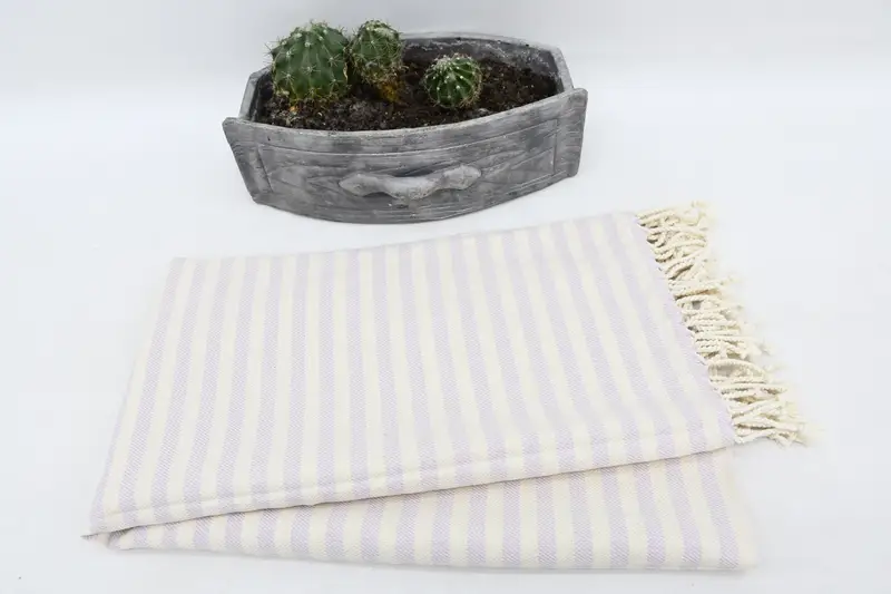 Gift Boxes Towel, Organic Turkish towel, Fouta towel, 70x40 Cotton Striped Towel, Custom Wedding Gifts, Authentic Turkish hammam peshtemal - 6
