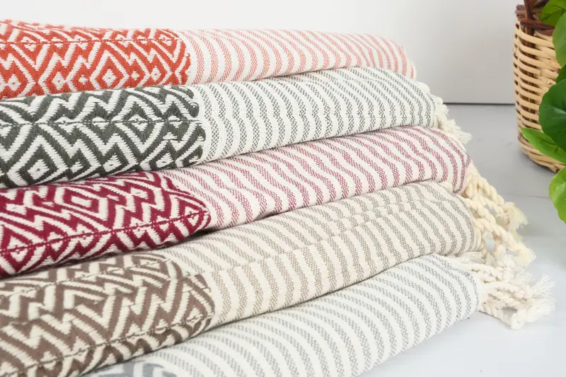 Personalized Turkish bath towel for home decor, Bathroom Towel, Custom Towel, 76x38 Cotton Diamond Towel, Luxury towel, Best Beach Towel, Gym Towel - 2