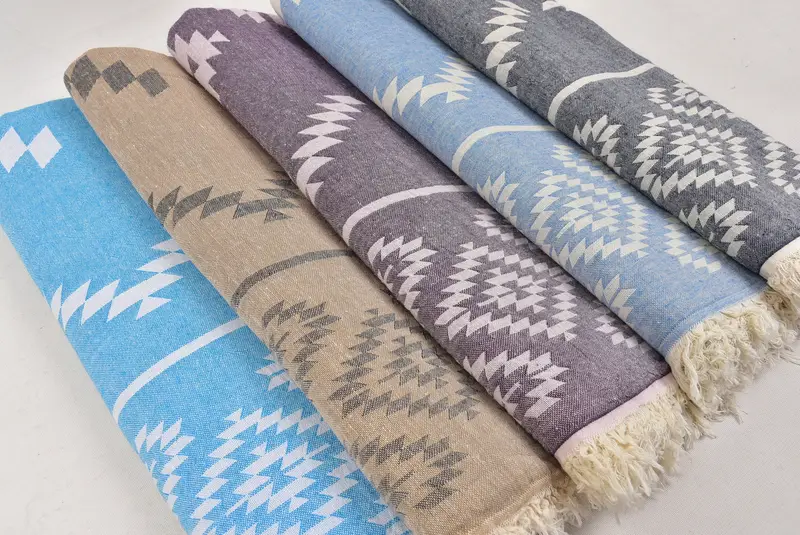 Personalized Gift For Him, Gym Towel, Monogram Beach Towel, Cute Beach Towel, Scarf Towel, Gifts For Him, Absorbent towel, Sand-Resistant Peshtemal - 6