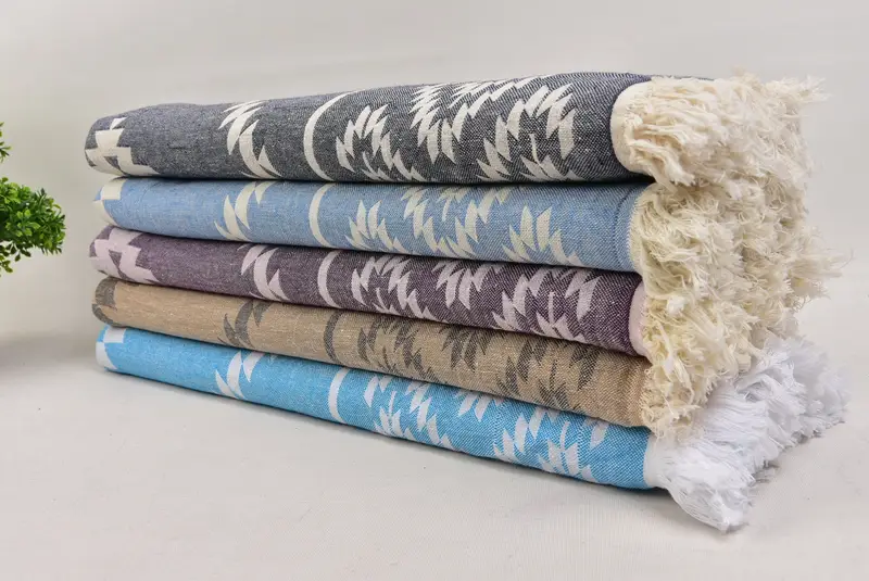 Personalized Gift For Him, Gym Towel, Monogram Beach Towel, Cute Beach Towel, Scarf Towel, Gifts For Him, Absorbent towel, Sand-Resistant Peshtemal - 3