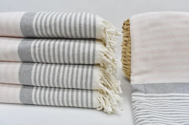 Personalized Bridesmaid Gift Terry Towel Pink White, 67x40 Inches