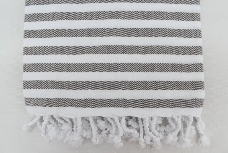 Sand-free towel, Sand-resistant towel, 70x40 Cotton Striped Towel, Bachelorette Party Favors Beach, Turkish Towel Bulk, Travel towel, Yoga Towel - 6