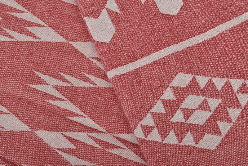 Organic Throw, Throw Blanket Couch, Turkish Bedspread, Custom Blanket, Personalized Gifts, Custom Beach Blanket, 70x60 Cotton Geometric Towel - 7