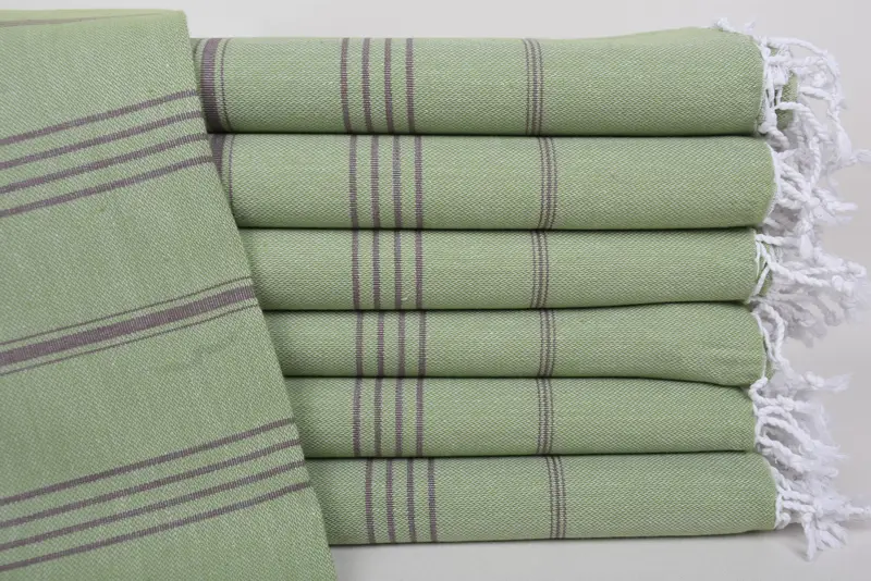 Luxury Beach Towel, Summer Gift Ideas, Hammam towel, Bridesmaid Gift Towel, Bachelor Party Favors, Organic Turkish towel, 70x40 Cotton Striped Towel - 1