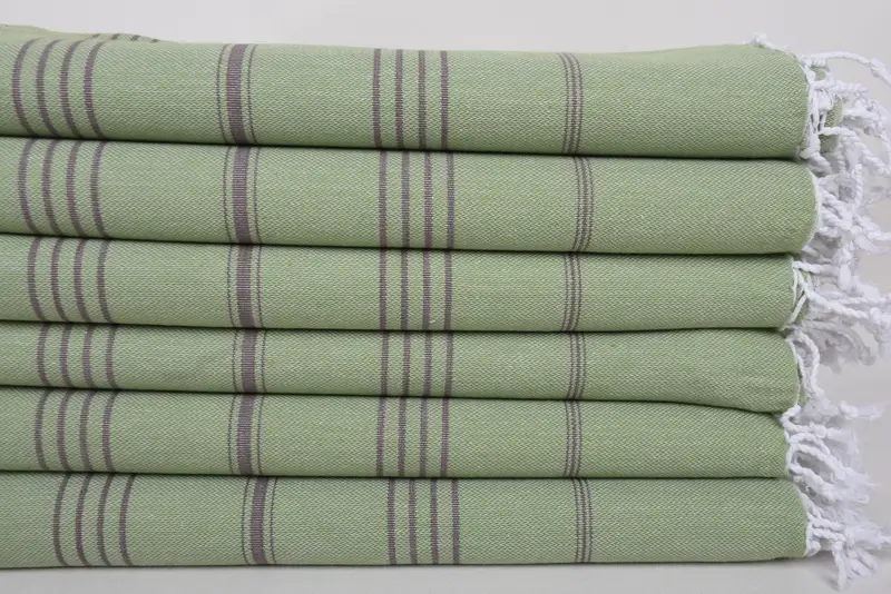 Luxury Beach Towel, Summer Gift Ideas, Hammam towel, Bridesmaid Gift Towel, Bachelor Party Favors, Organic Turkish towel, 70x40 Cotton Striped Towel - 3