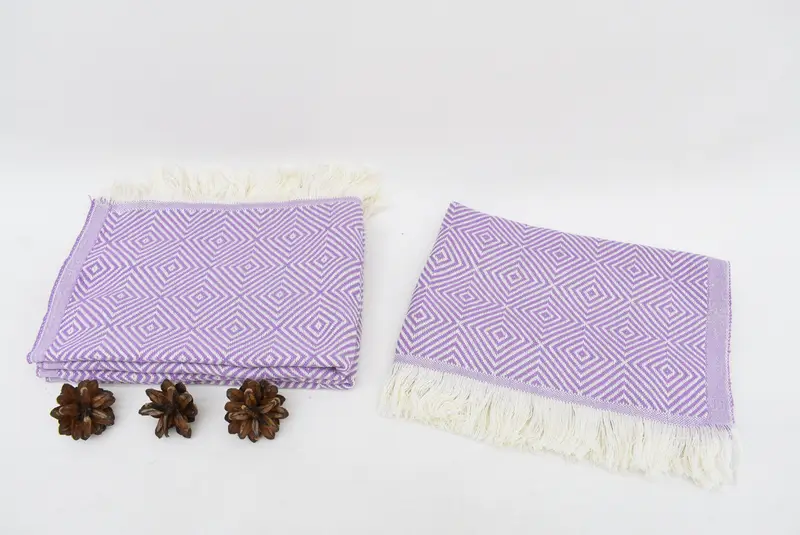 Monogram Hand Towel, Personalized Dish Towel, Hand Size Towels, 28x20 Cotton Diamond Towel, Monogrammed Hand Towel, Holiday Towel, Summer Gift - 5