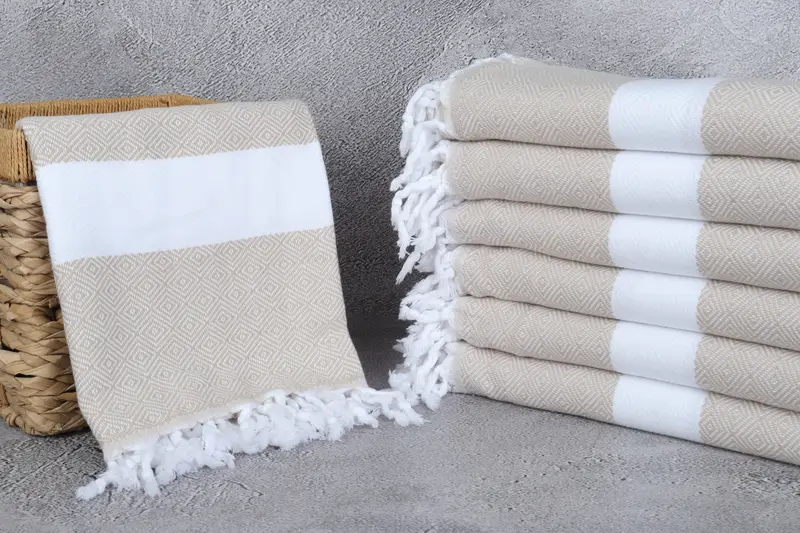 Quick-dry peshtemal, Bachelorette Party Gifts, 70x40 Cotton Diamond Towel, Mother Of The Groom Gift, Thin towel, Decorative Towel, Spa Towel - 3