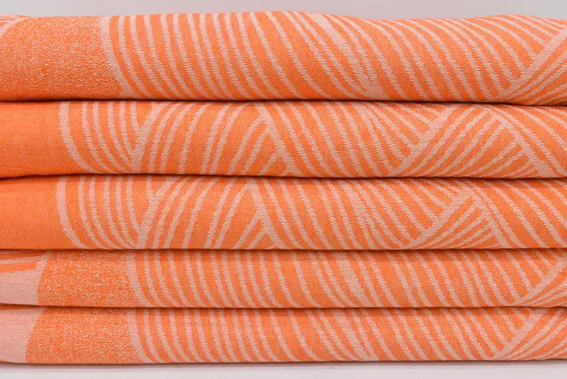 68x40 Cotton Striped Design Towel, Wedding Gift, Wedding Favors, Turkish fouta towel for outdoor use, Scarf Towel, Organic towel, Family Gift - 3
