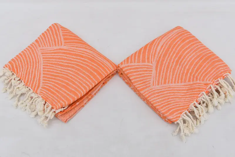 68x40 Cotton Striped Design Towel, Wedding Gift, Wedding Favors, Turkish fouta towel for outdoor use, Scarf Towel, Organic towel, Family Gift - 7