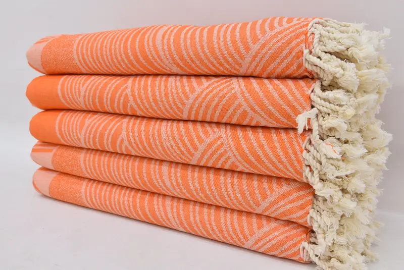 68x40 Cotton Striped Design Towel, Wedding Gift, Wedding Favors, Turkish fouta towel for outdoor use, Scarf Towel, Organic towel, Family Gift - 2