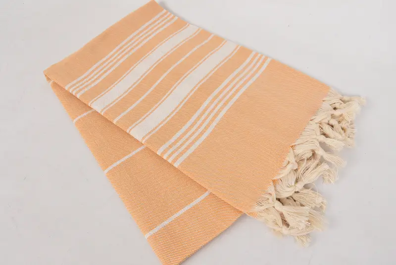 Lightweight Turkish towel, Handwoven Turkish bath towel, Peshtemal Towel, 70x40 Cotton Herringbone Towel, Custom Wedding Gifts, Bachelor Gift - 6