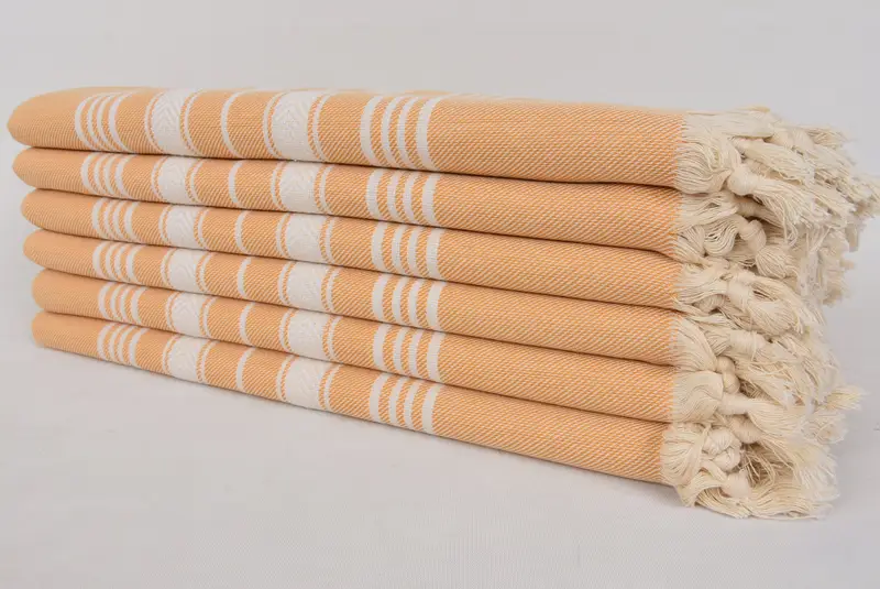 Lightweight Turkish towel, Handwoven Turkish bath towel, Peshtemal Towel, 70x40 Cotton Herringbone Towel, Custom Wedding Gifts, Bachelor Gift - 1