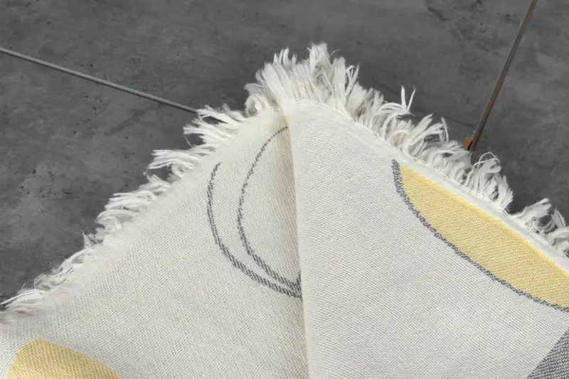 Turkish Cotton Throw Blanket, Tablecloth, Aesthetic Blanket, Couch Blanket, Bachelorette Gifts, Turkish Blanket, 84x64 Cotton Bicycle Design Towel - 6