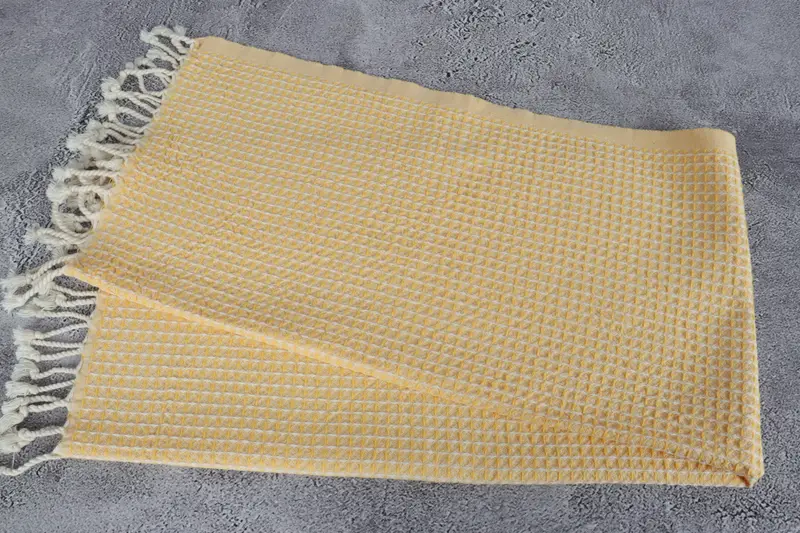 Bridesmaid Gifts, Home Decor Gifts, Monogram Kitchen Towel, Small Bath Towels, Wedding Gift Kitchen Towel, Home Gift, 44x22 Cotton Waffle Towel - 6