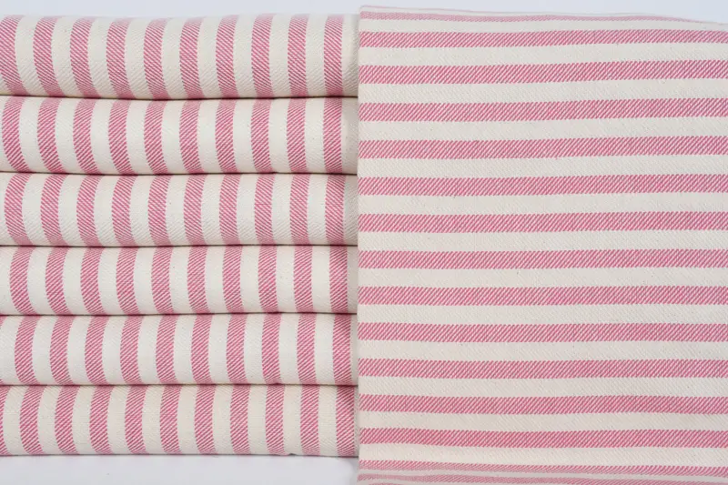 Wedding Gift Ideas, Bathroom Towels, Towel With Name, Monogrammed Hand Towel, Personalized Dish Towel, Bridesmaid Towel, 40x24 Cotton Striped Towel - 2