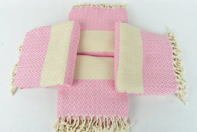 Bachelor Bachelorette Party Favors, Bridesmaid Gift, Maid Of Honor Gift, 70x40 Cotton Geometric Towel, Quick-dry towel, Family Gift Basket - 6