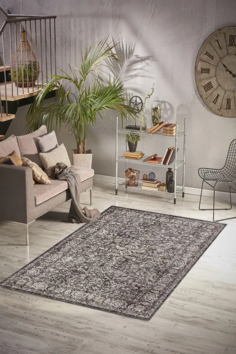 Eleganter bedruckter Teppich: Modernes Design, weicher Stoff, einzigartige Muster