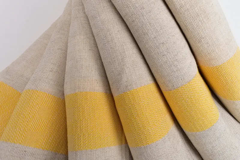 Memorial Gift, Turkish Bath Towel Set, Cotton towel, 70x36 Linen Striped Towel, Quick-dry towel, Turkish Beach Towel Bulk, Custom Wedding Gifts - 5