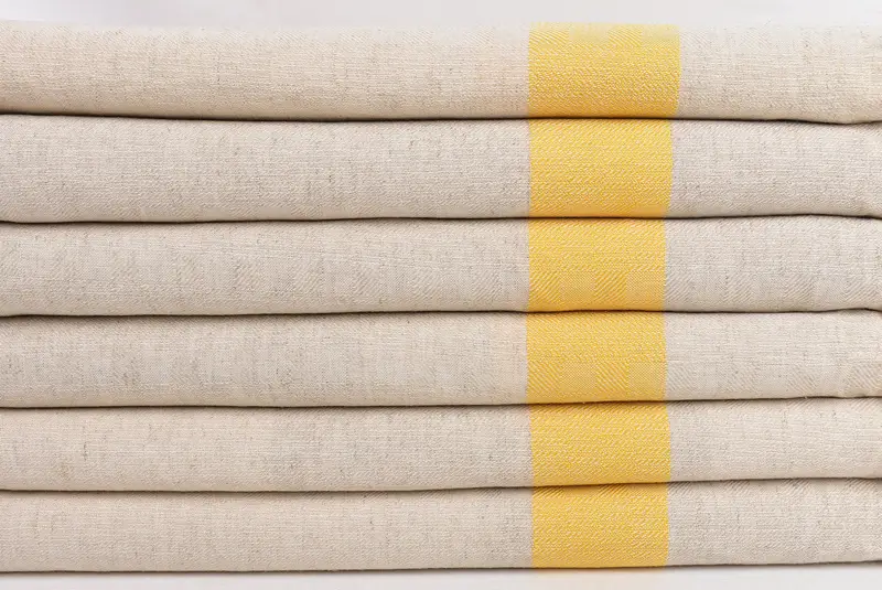 Memorial Gift, Turkish Bath Towel Set, Cotton towel, 70x36 Linen Striped Towel, Quick-dry towel, Turkish Beach Towel Bulk, Custom Wedding Gifts - 2