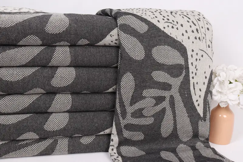 100x92 Cotton Whale Design Towel, Housewarming Gift, Unique Gift, Wedding Favors, Custom Wedding Gifts, Wedding Anniversary Gift, Turkish Bedspread - 3