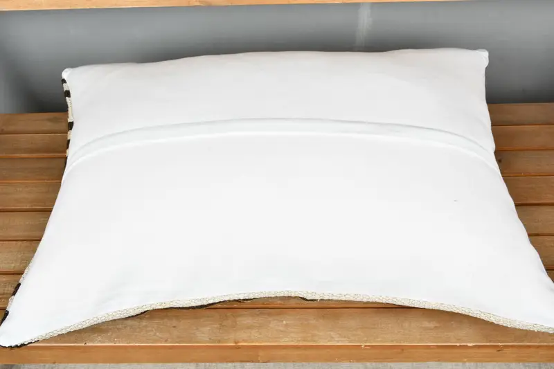 20x28 White Pillow Case, Interior Designer Pillow, Knitted Pillow Cover, Home Decor Pillow, Rustic Pillow, Pillow Cover, Antique Pillows - 5