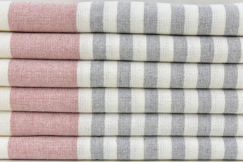 Custom Turkish Towel, Bathroom Towels, Personalized Kitchen Towel, Turkish Tea Towel, Gym Towel, 36x18 Cotton Striped Terry Towel, Custom Tea Towel - 4
