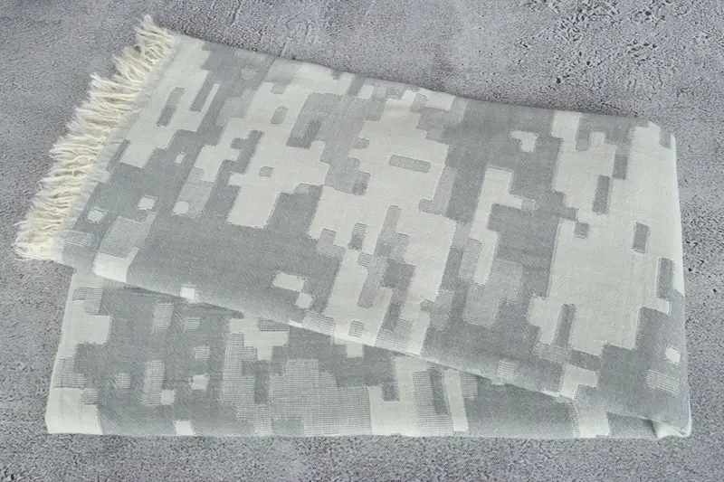 Pool Towels, 68x36 Cotton Camouflage Towel, Personalized Wedding Gift, Absorbent Turkish towel, Boyfriend Christmas Gift, Organic Turkish towel - 7