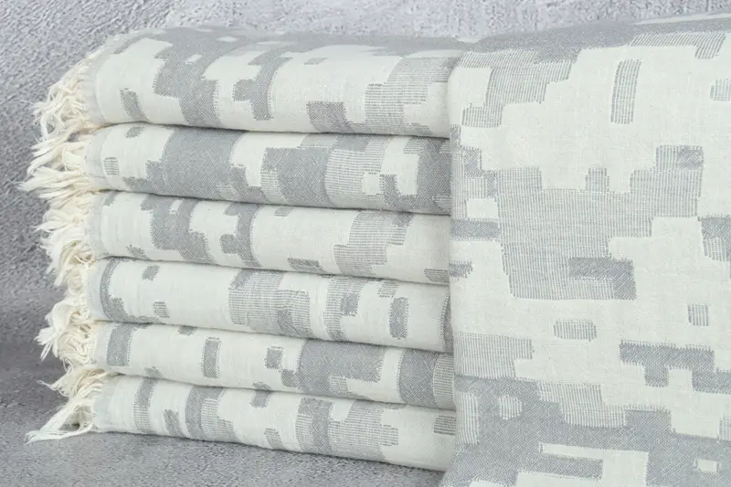 Pool Towels, 68x36 Cotton Camouflage Towel, Personalized Wedding Gift, Absorbent Turkish towel, Boyfriend Christmas Gift, Organic Turkish towel - 2