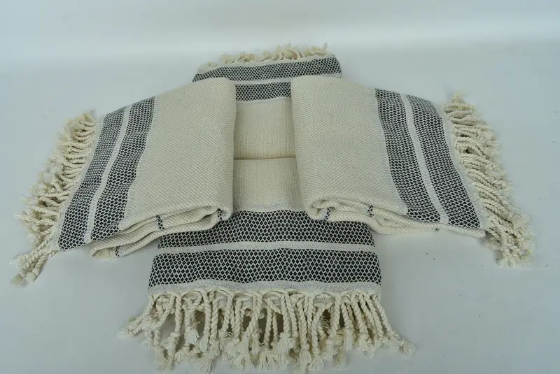 Peshtemal Towel, Holiday Towel, Monogrammed Turkish Towel, Wedding Gift For Bride, 70x36 Cotton Striped Towel, Beach Towel Bulk, Cotton towel - 6