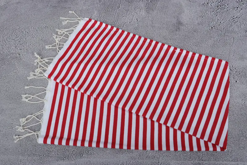 40x18 Cotton Striped Towel, Bathroom Towels, Handmade Gift, Boyfriend Christmas Gift, Turkish Towel Hand Towel, Personalized Hand Towel, Guest Towel - 6