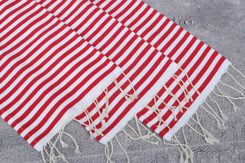 40x18 Cotton Striped Towel, Bathroom Towels, Handmade Gift, Boyfriend Christmas Gift, Turkish Towel Hand Towel, Personalized Hand Towel, Guest Towel - 5