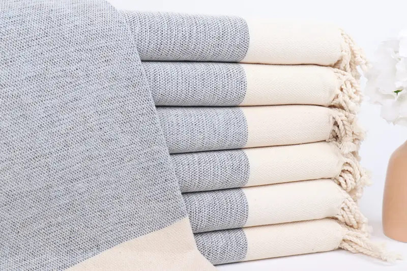 Employee Gifts, Personalized Wedding Gift, 64x40 Cotton Flat Towel, Hammam towel, Eco-friendly Turkish peshtemal towel, Custom Wedding Gift - 1